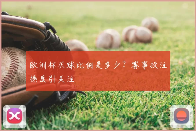 欧洲杯买球比例是多少？赛事投注热度引关注