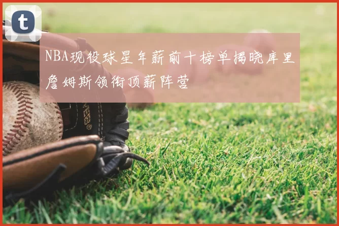 NBA现役球星年薪前十榜单揭晓库里詹姆斯领衔顶薪阵营